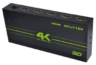 Distributore splitter amplificatore HDMI 4 uscite