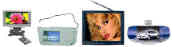 Monitor lcd: monitor auto 2 ingressi tv monitor lcd tft per telecamere tvcc