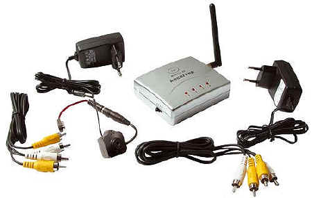 Microtelecamera senza fili wireless: kit