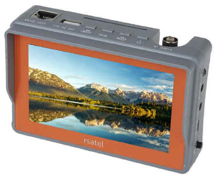 Monitor test per telecamere AHD e analogiche PAL NTSC