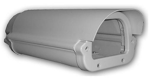 Custodia riscaldata e ventilata per telecamere videosorveglianza, box protettivo da esterno impermeabile