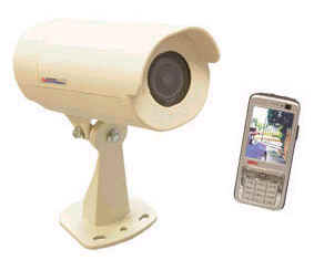 Telecamera videosorveglianza Umts con trasmissione su telefonino cellulare