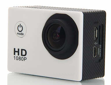 Sport camera FULL HD 1080p : uscita HDMI e USB