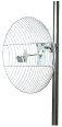 Antenna parabolica 2.4 GHz 24 dB