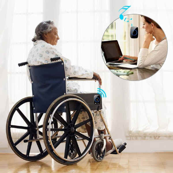 Campanello senza fili per anziani e disabili
