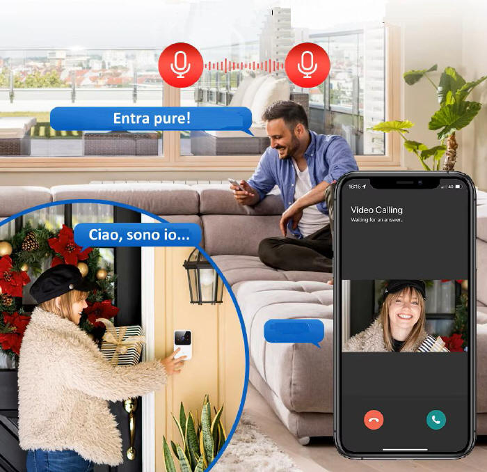 Videocitofono wireless per smartphone: come funziona