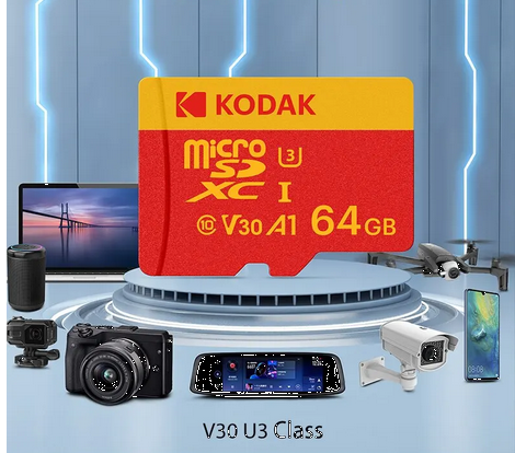 Micro SD Kodak 64 GB in omaggio