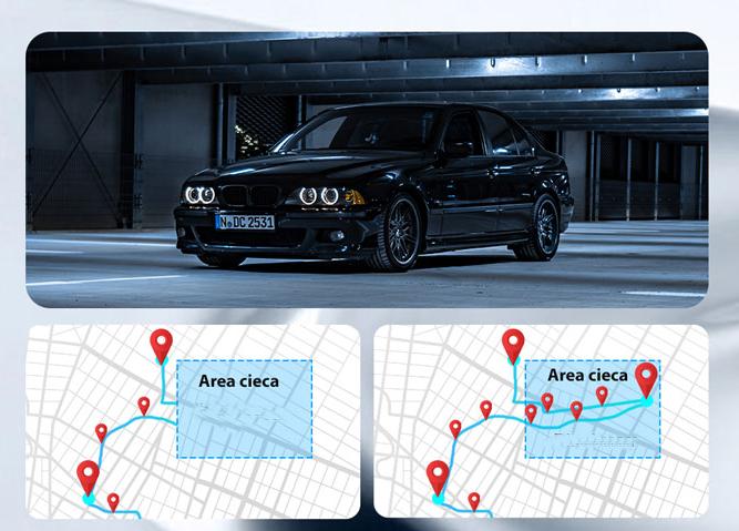Tracker GPS con memorizzazione dati