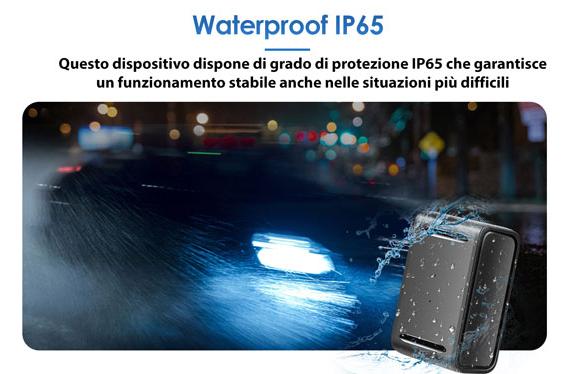 Tracker satellitare waterproof impermeabile IP65