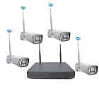 Kit videosorveglianza con 4 telecamere Wifi 3 Mpx e Videoregistratore