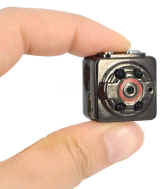 Microtelecamera spia Full HD infrarossi + DVR videoregistratore SD
