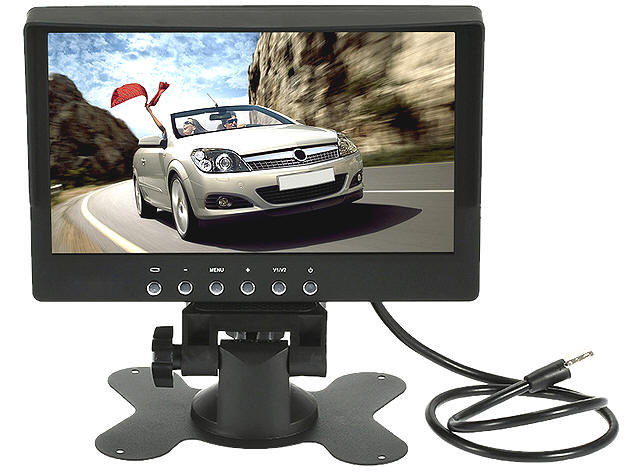 Monitor per auto 7 pollici + schermo antiriflesso