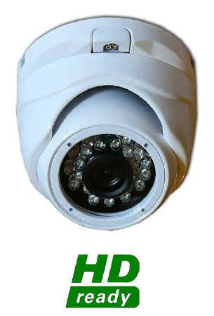 Telecamera di sicurezza HD infrarossi a cupola per videosorveglianza