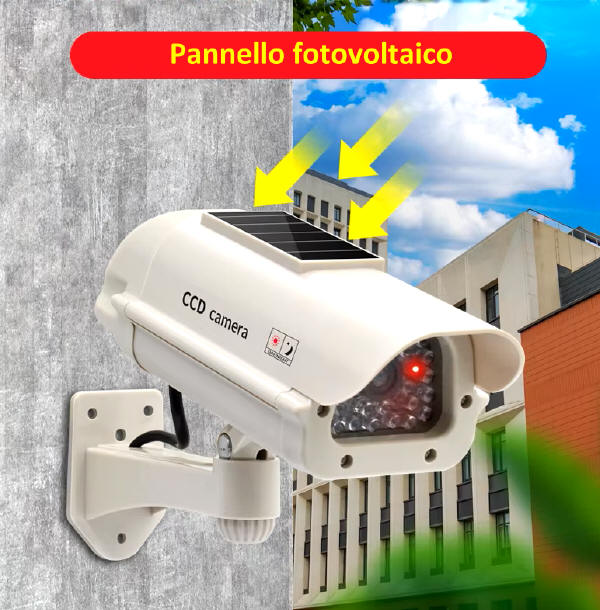 Alimentazione con pannello fotovoltaico