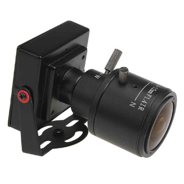 Microtelecamera con zoom da 2.8 a 12 mm
