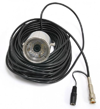 Telecamera subacquea professionale con illuminatore a led