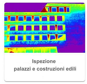 Telecamera termica per ispezioni edili