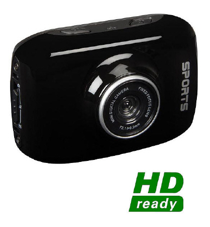 Sport Camera HD con display LCD
